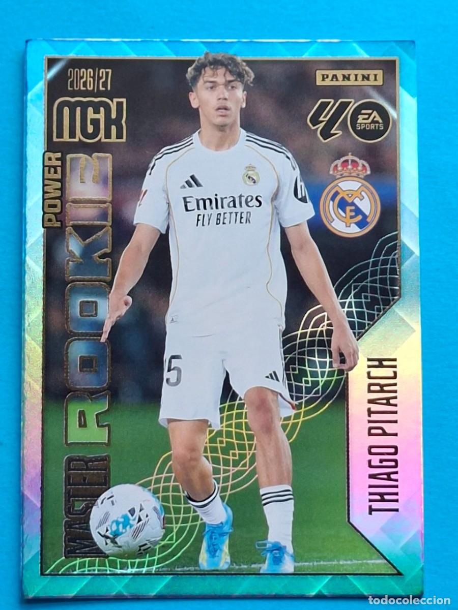 Football Stickers: MASTER ROOKIE Power #419P THIAGO PITARCH (Real Madrid) - Panini MGK LaLiga 2026-27