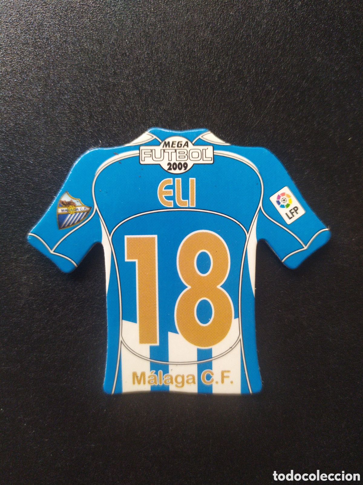 Cromos de Futebol: Mega futbol magnets camisetas Liga 2008 2009 08 09 Eli Malaga