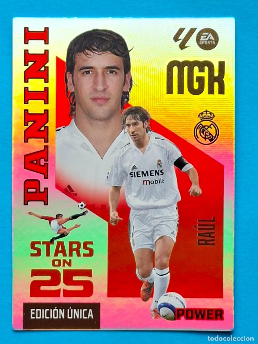 Cromos de f&uacute;tbol: STARS ON 25 Edici&oacute;n &Uacute;nica #426P RA&Uacute;L (Real Madrid) - Panini MGK LaLiga 2026-27