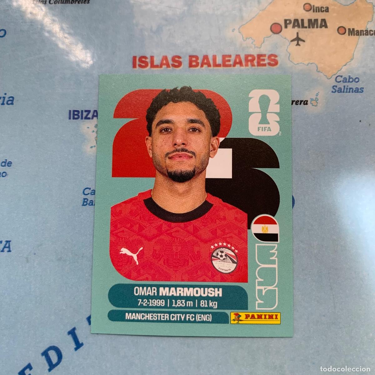 Cromos de f&uacute;tbol: Egipto n&uacute;mero 20 cromo panini Mundial Fifa World Cup 2026