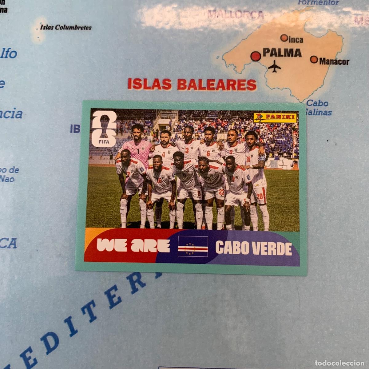 Cromos de f&uacute;tbol: Cabo Verde n&uacute;mero 13 cromo panini Mundial Fifa World Cup 2026