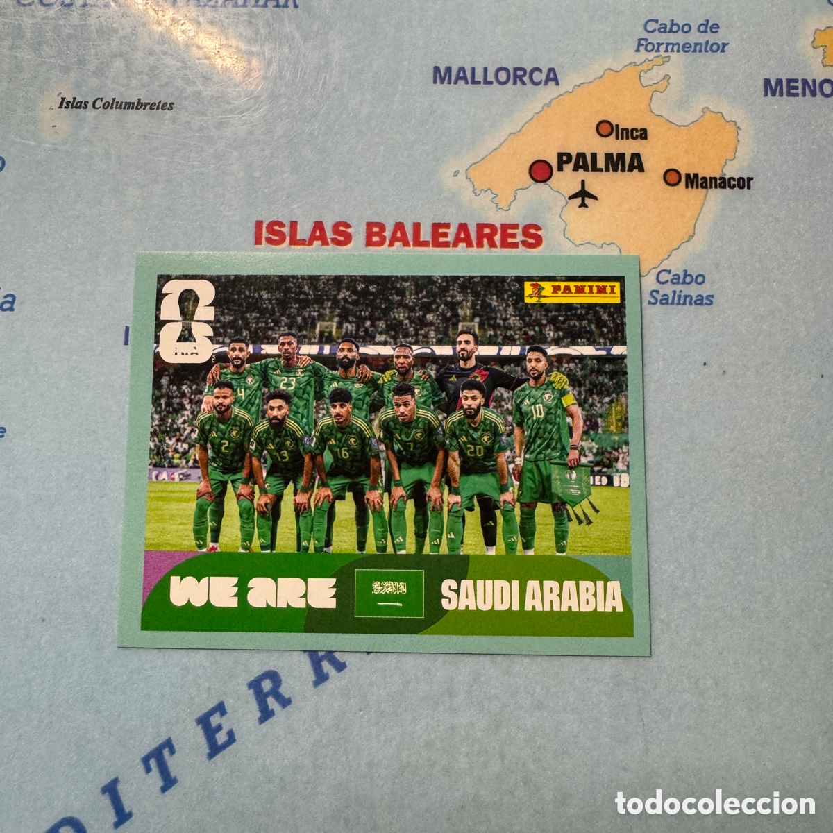 Cromos de f&uacute;tbol: Arabia n&uacute;mero 13 cromo panini Mundial Fifa World Cup 2026