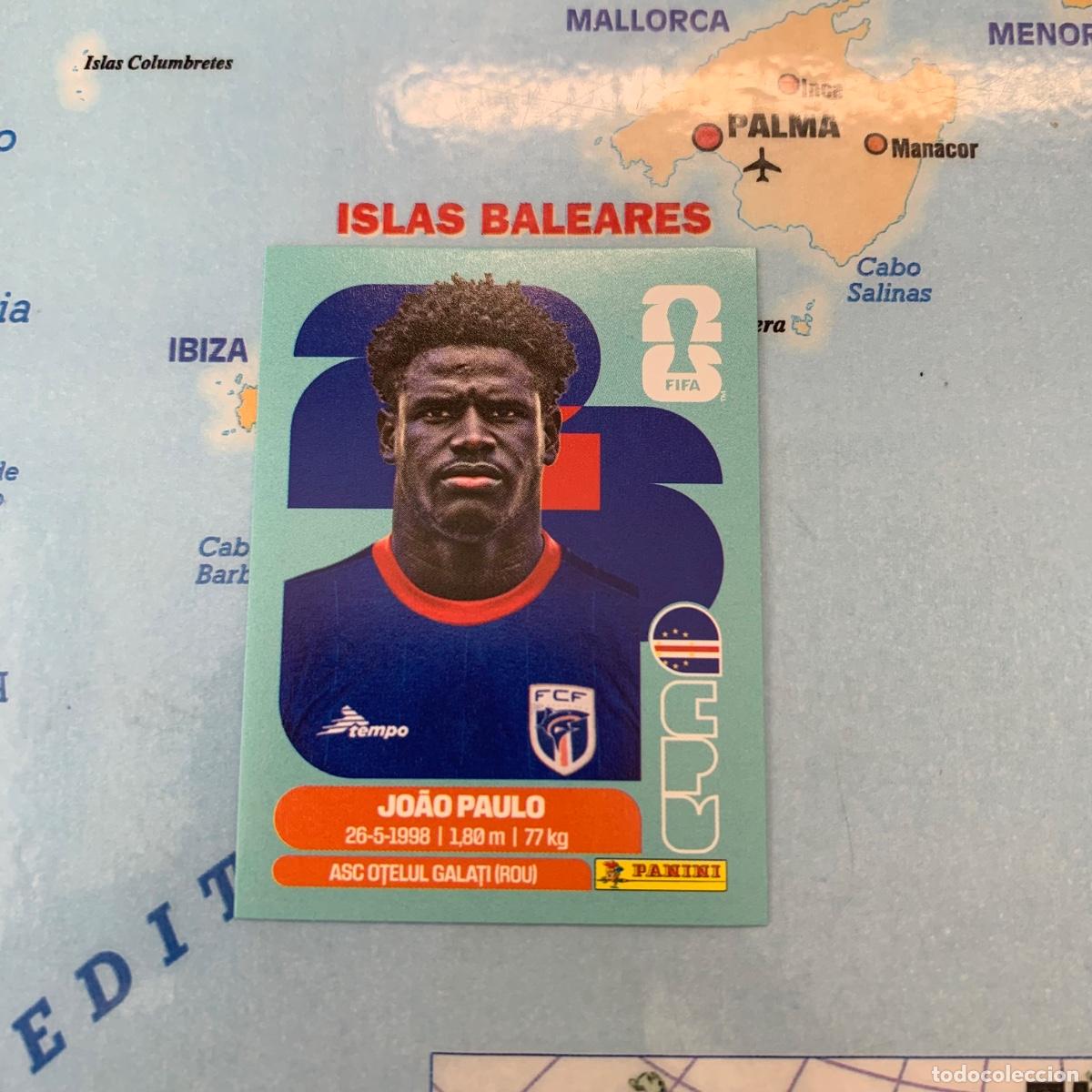 Cromos de Futebol: Cabo Verde n&uacute;mero 8 cromo panini Mundial Fifa World Cup 2026