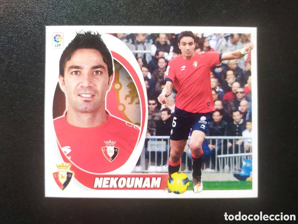 Football Stickers: Liga este 2012 2013 12 13 panini Nekounam n&deg; 9 Osasuna