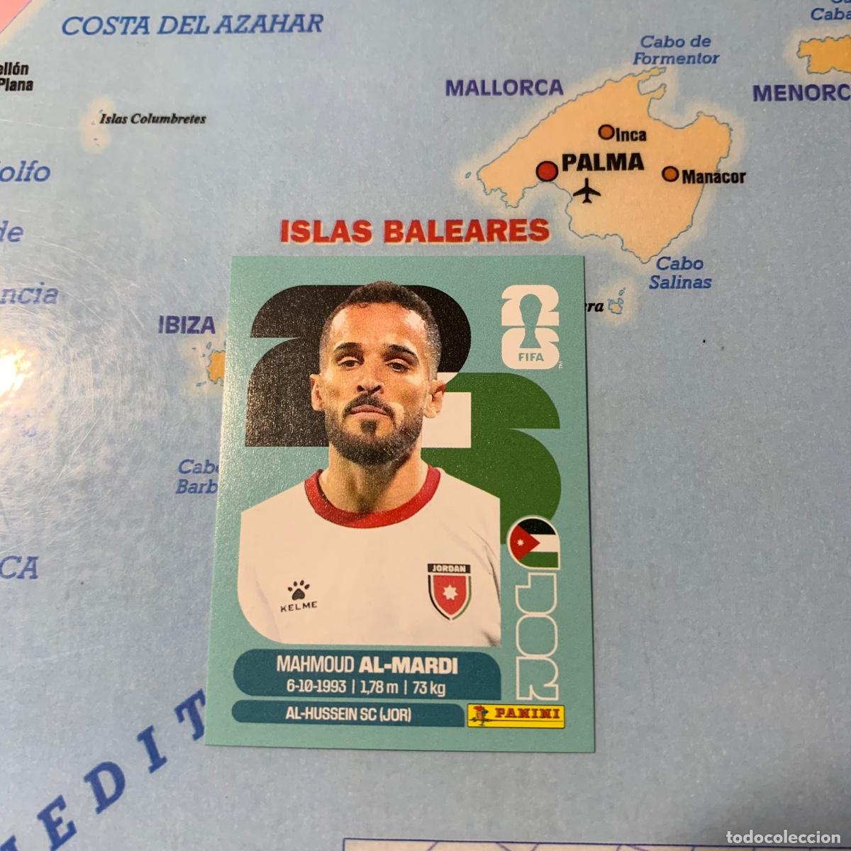 Cromos de f&uacute;tbol: Jordania n&uacute;mero 17 cromo panini Mundial Fifa World Cup 2026