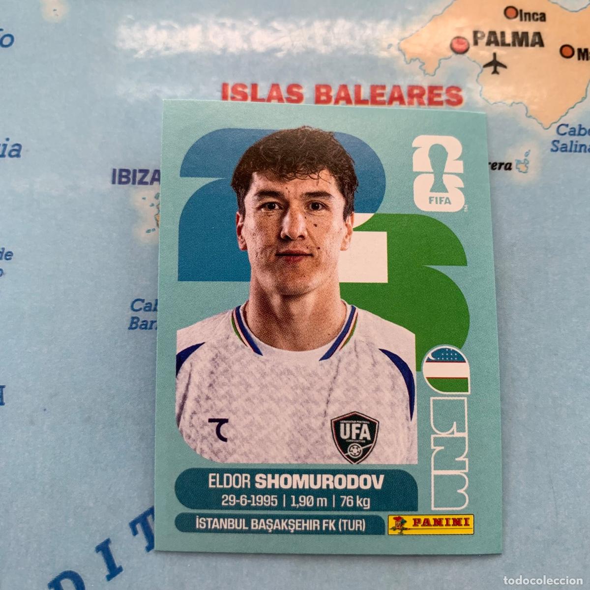 Cromos de f&uacute;tbol: Uzbekist&aacute;n n&uacute;mero 16 cromo panini Mundial Fifa World Cup 2026