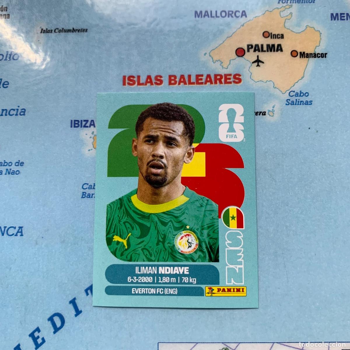 Cromos de f&uacute;tbol: Senegal n&uacute;mero 18 cromo panini Mundial Fifa World Cup 2026