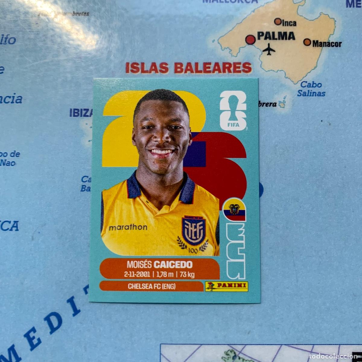 Fu&szlig;ball-Sticker: Ecuador n&uacute;mero 9 cromo panini Mundial Fifa World Cup 2026