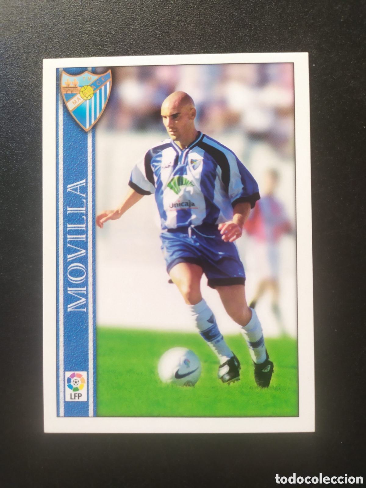 Cromos de f&uacute;tbol: Mundicromo fichas Liga 2000 2001 00 01 Movilla n&deg; 243 M&aacute;laga