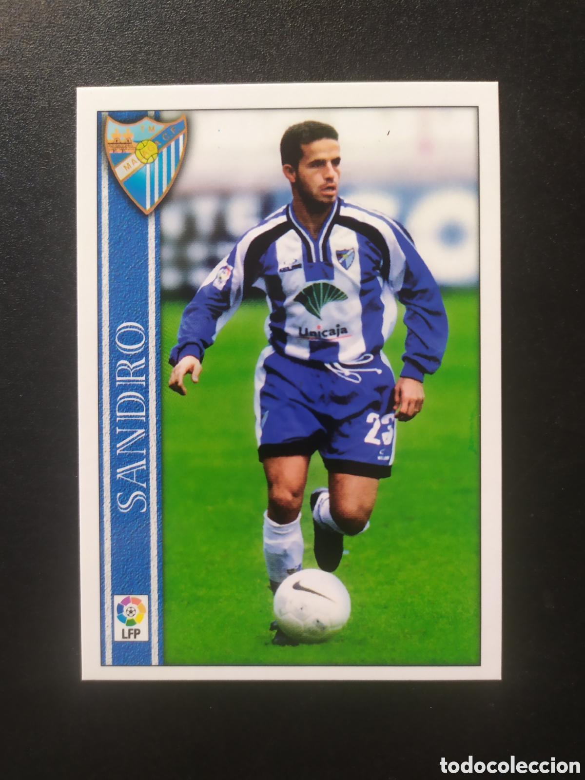 Cromos de f&uacute;tbol: Mundicromo fichas Liga 2000 2001 00 01 Sandro n&deg; 244 M&aacute;laga