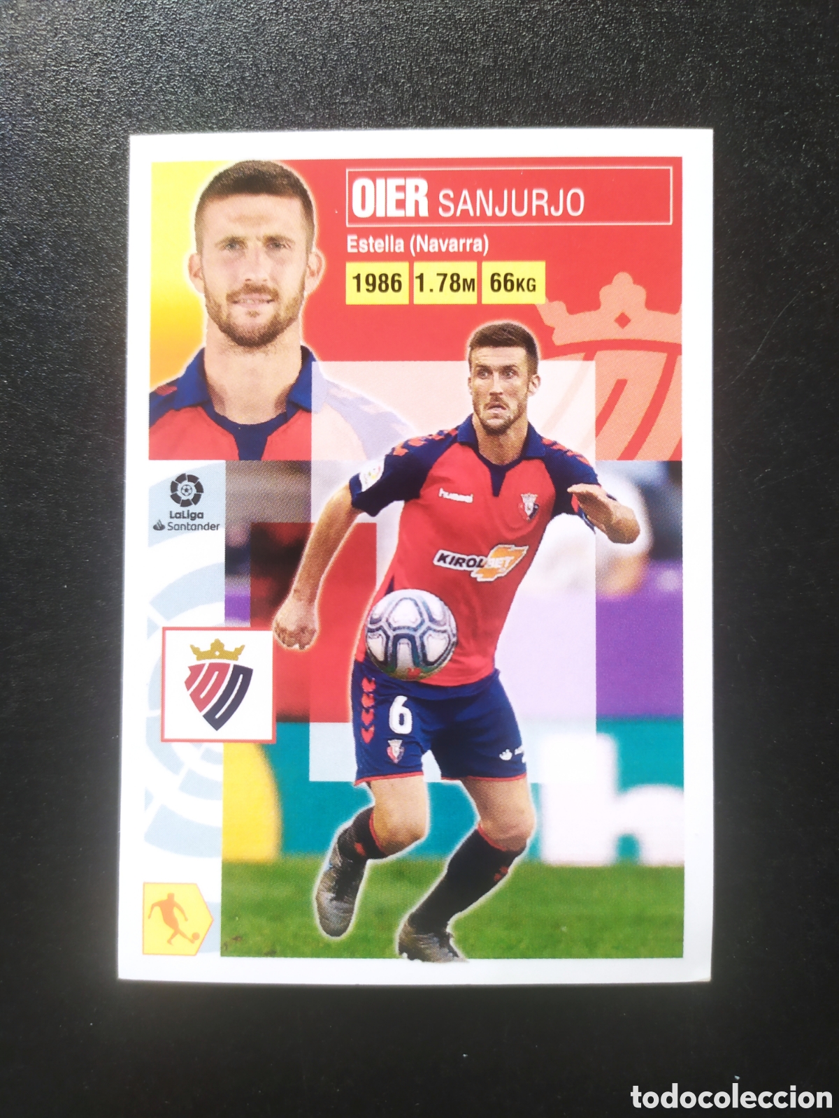 Cromos de f&uacute;tbol: Liga este 2020 2021 20 21 panini Oier n&deg; 10 Osasuna