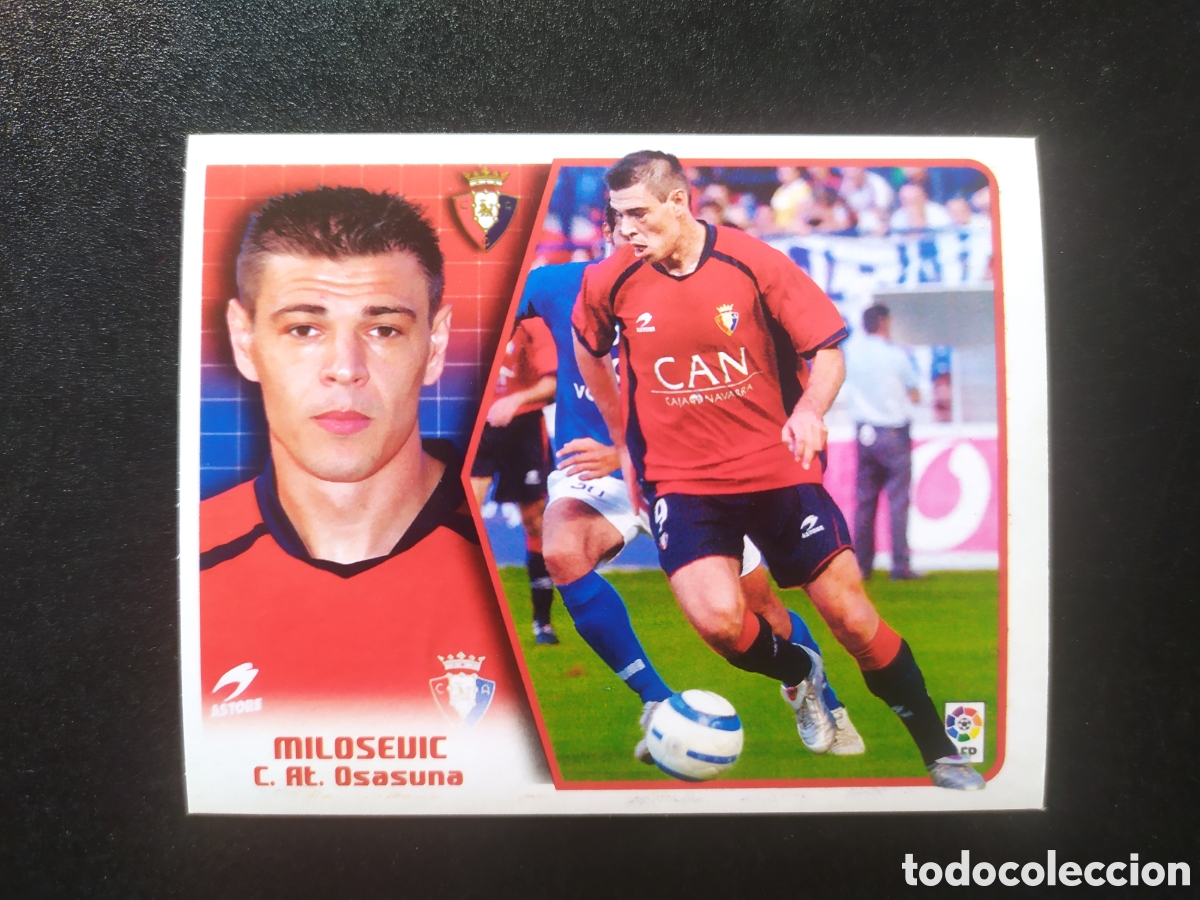 Cromos de f&uacute;tbol: Liga este 2005 2006 05 06 panini Milosevic Osasuna