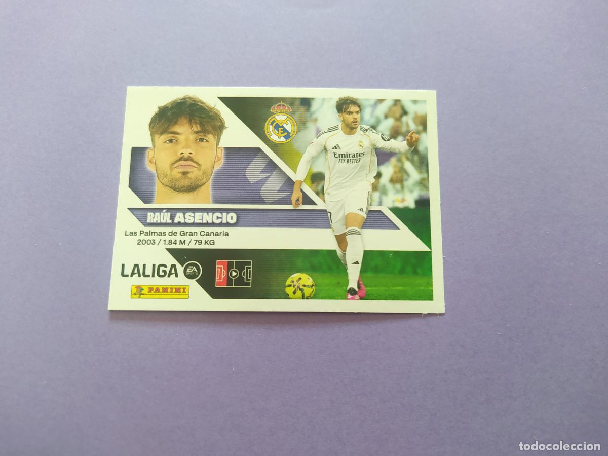 Cromos de f&uacute;tbol: LIGA ESTE 2026 2027 26 27 NUEVO - REAL MADRID N&ordm; 7 ASENCIO