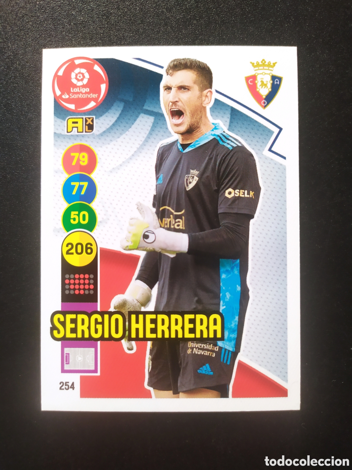 Football Stickers: Adrenalyn 2020 2021 20 21 panini Sergio Herrera n&deg; 254 Osasuna