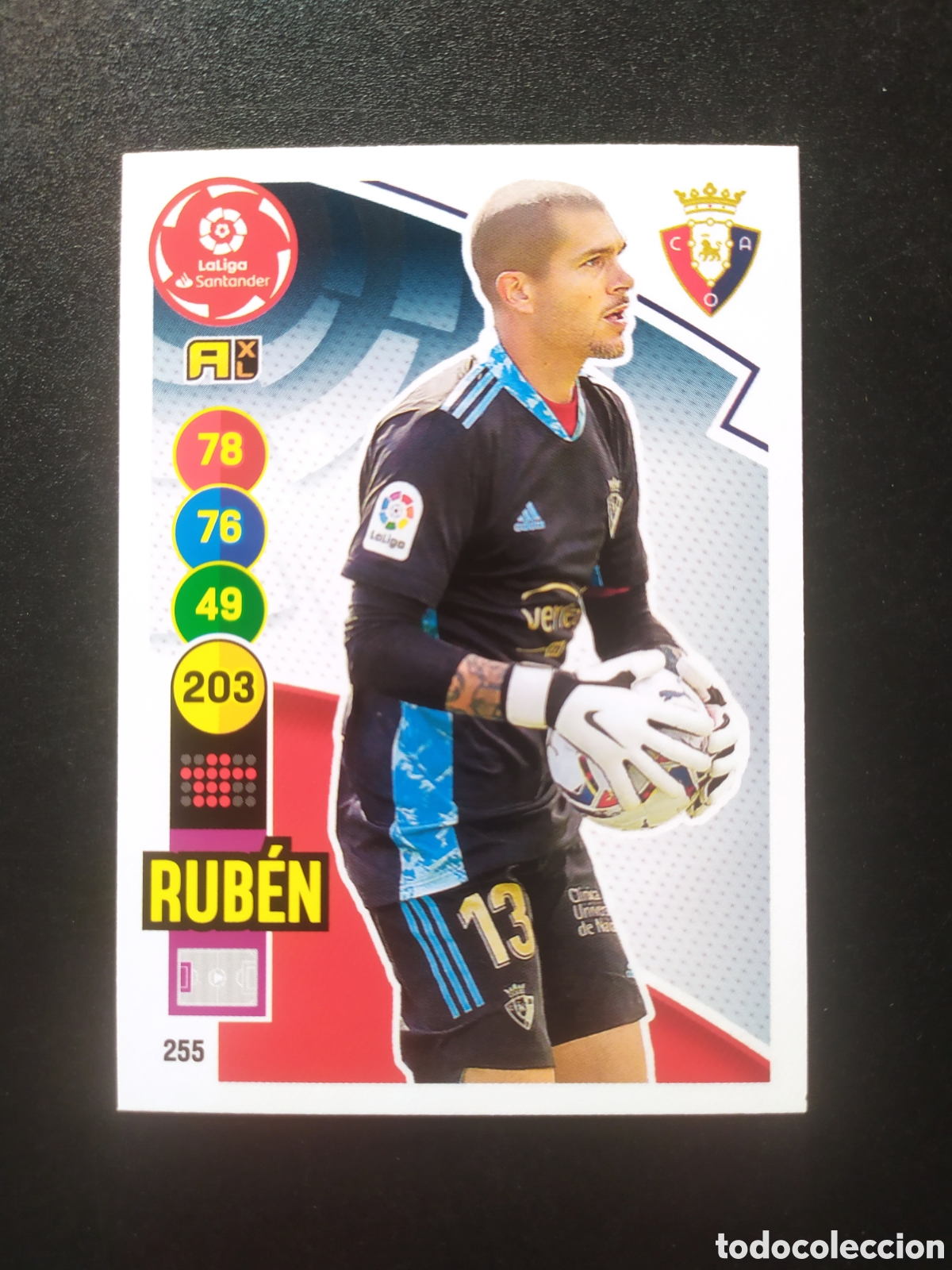 Football Stickers: Adrenalyn 2020 2021 20 21 panini Rub&eacute;n n&deg; 255 Osasuna