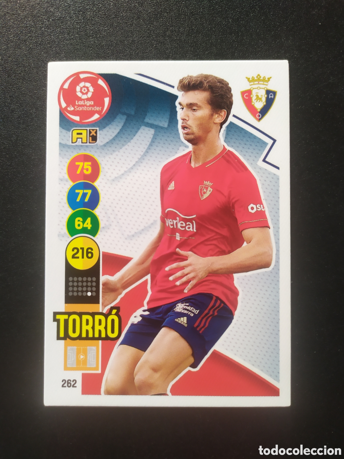 Football Stickers: Adrenalyn 2020 2021 20 21 panini Torro n&deg; 262 Osasuna