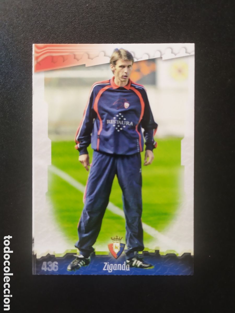 Cromos de f&uacute;tbol: Mundicromo fichas Liga 2008 2009 08 09 Ziganda n&deg; 436 Osasuna