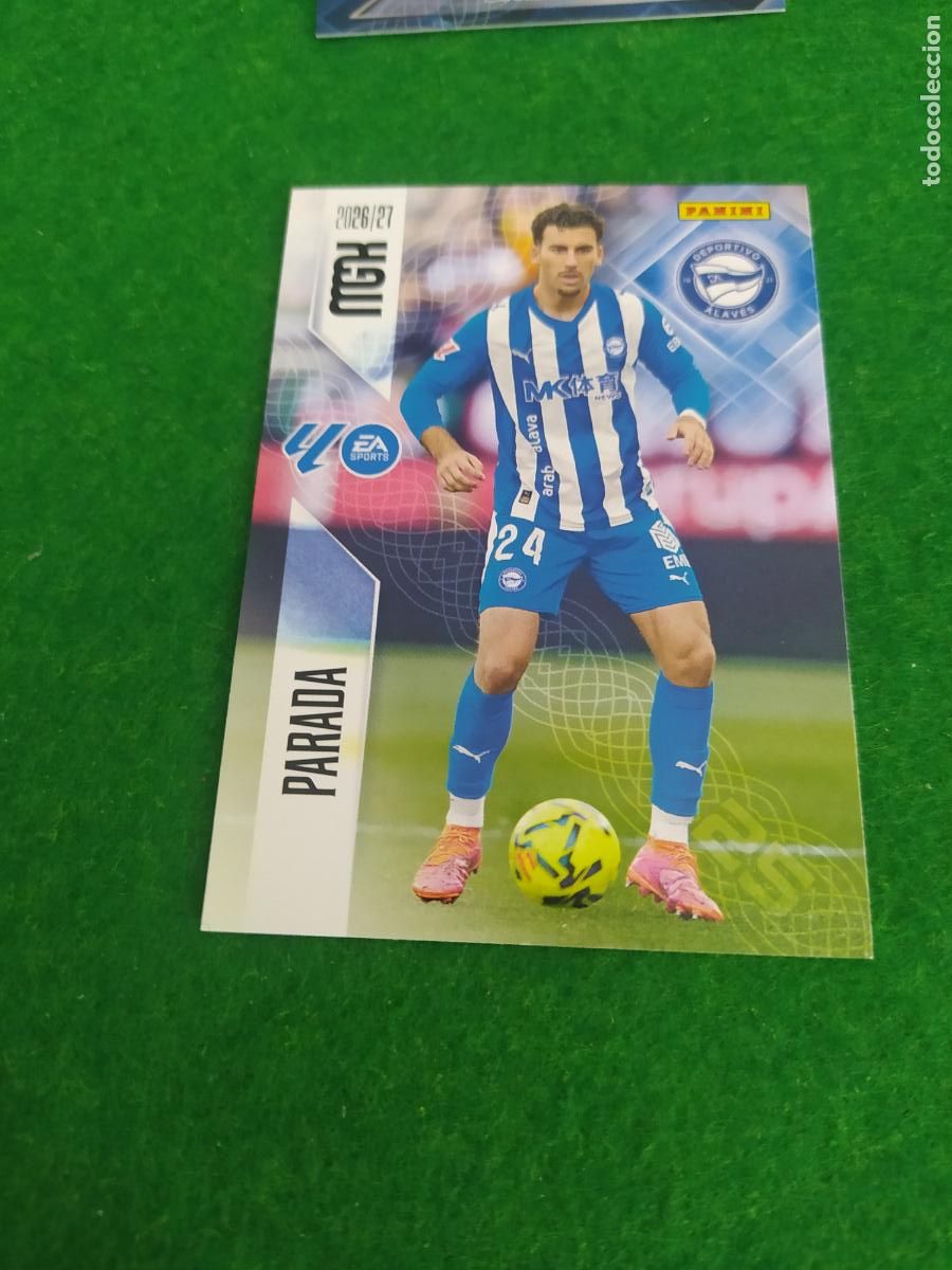 Figurine di Calcio: MEGACRACKS 2026 2027 MGK 26 27 NUEVO - DEPORTIVO ALAVES N&ordm; 25 PARADA