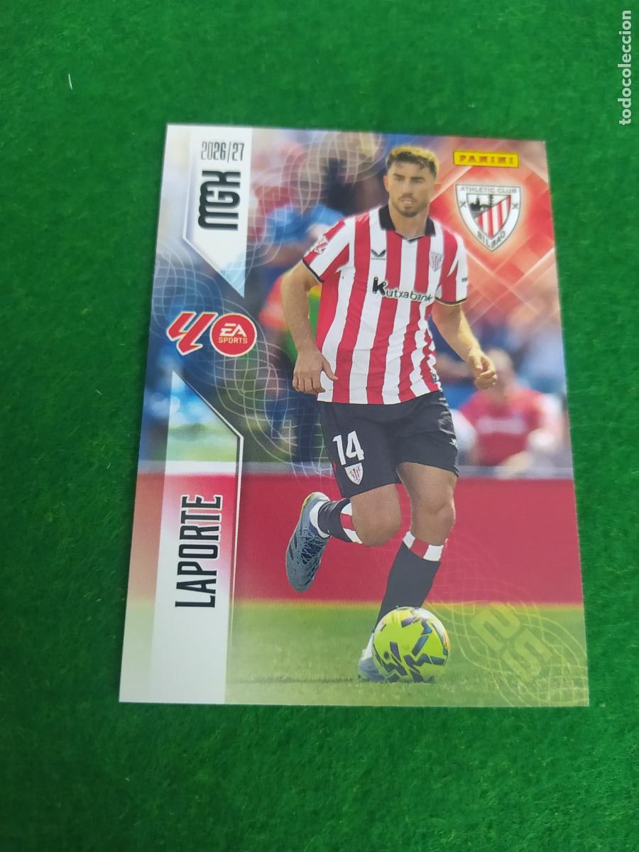 Figurine di Calcio: MEGACRACKS 2026 2027 MGK 26 27 NUEVO - ATHLETIC CLUB DE BILBAO N&ordm; 43 LAPORTE