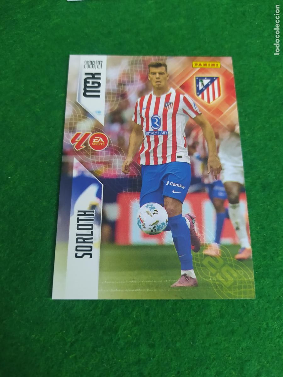 Cartes &agrave; collectionner de Football: MEGACRACKS 2026 2027 MGK 26 27 NUEVO - ATLETICO DE MADRID N&ordm; 72 SORLOTH