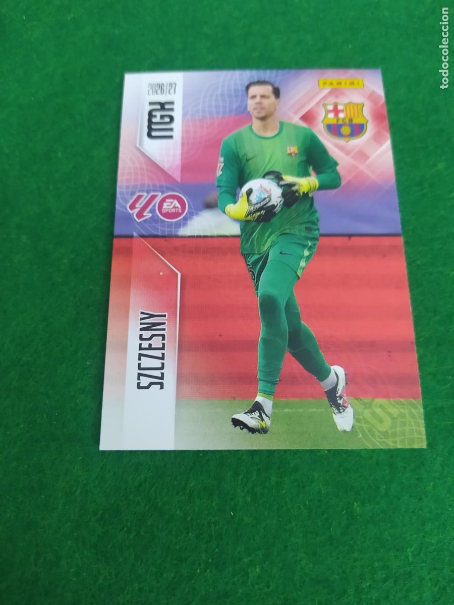Cartes &agrave; collectionner de Football: MEGACRACKS 2026 2027 MGK 26 27 NUEVO - FC BARCELONA N&ordm; 75 SZCZESNY