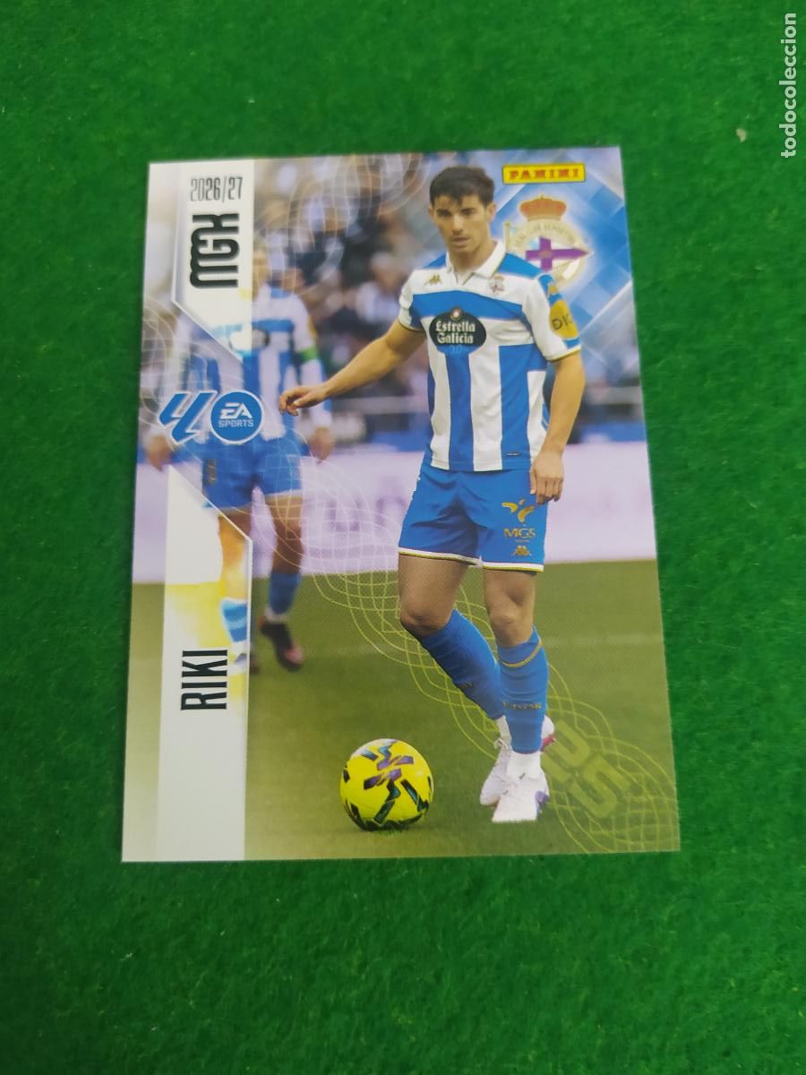 Figurine di Calcio: MEGACRACKS 2026 2027 MGK 26 27 NUEVO - DEPORTIVO A CORU&Ntilde;A N&ordm; 137 RIKI