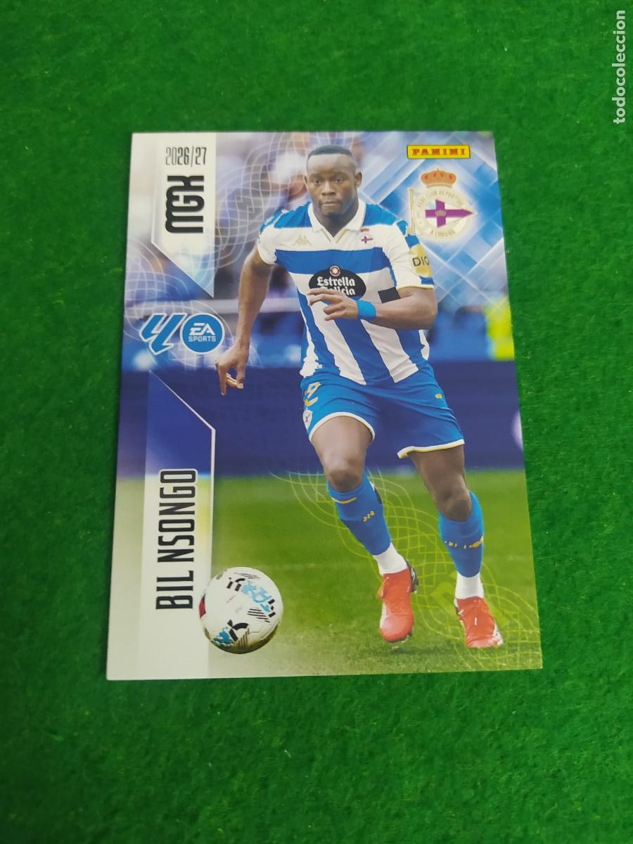 Figurine di Calcio: MEGACRACKS 2026 2027 MGK 26 27 NUEVO - DEPORTIVO A CORU&Ntilde;A N&ordm; 144 BIL NSONGO
