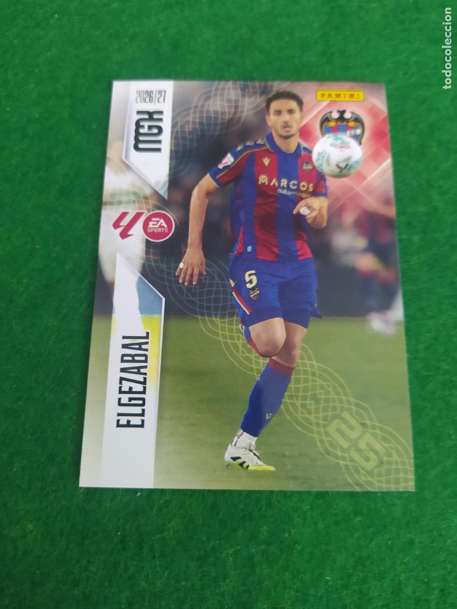 Figurine di Calcio: MEGACRACKS 2026 2027 MGK 26 27 NUEVO - LEVANTE N&ordm; 204 ELGEZABAL