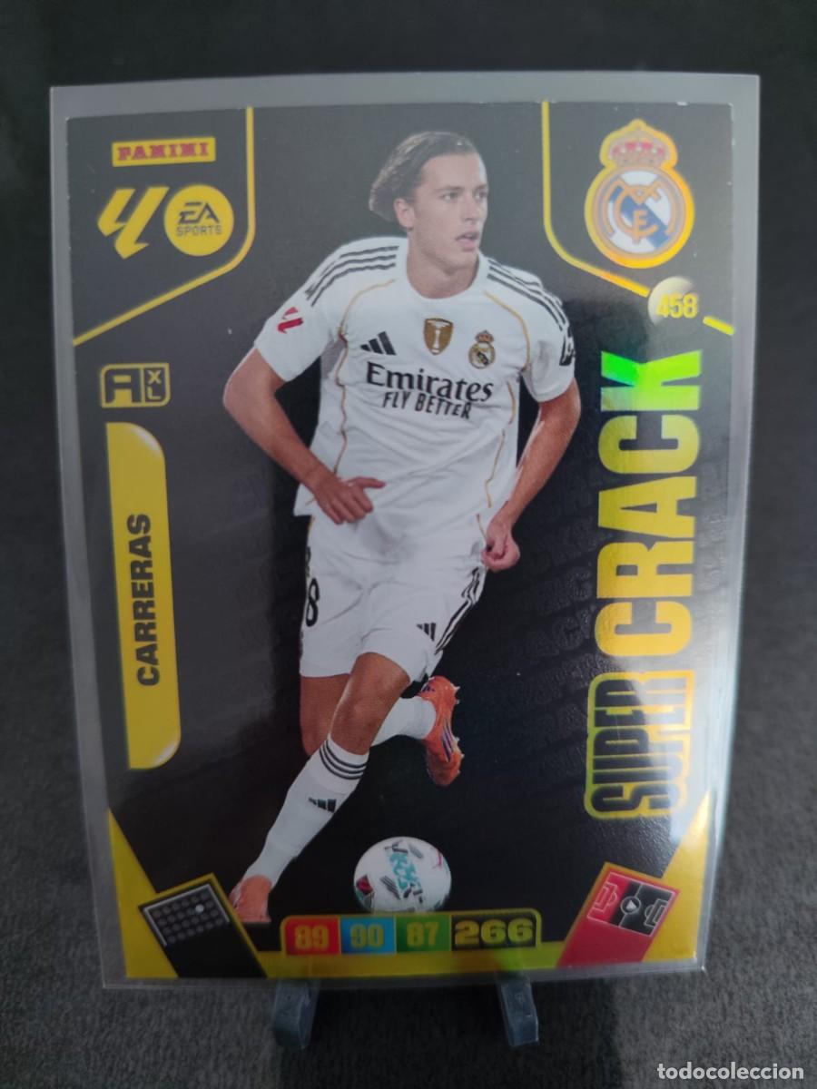 Figurine di Calcio: Adrenalyn 25 26 Carreras Real Madrid Super Crack 458