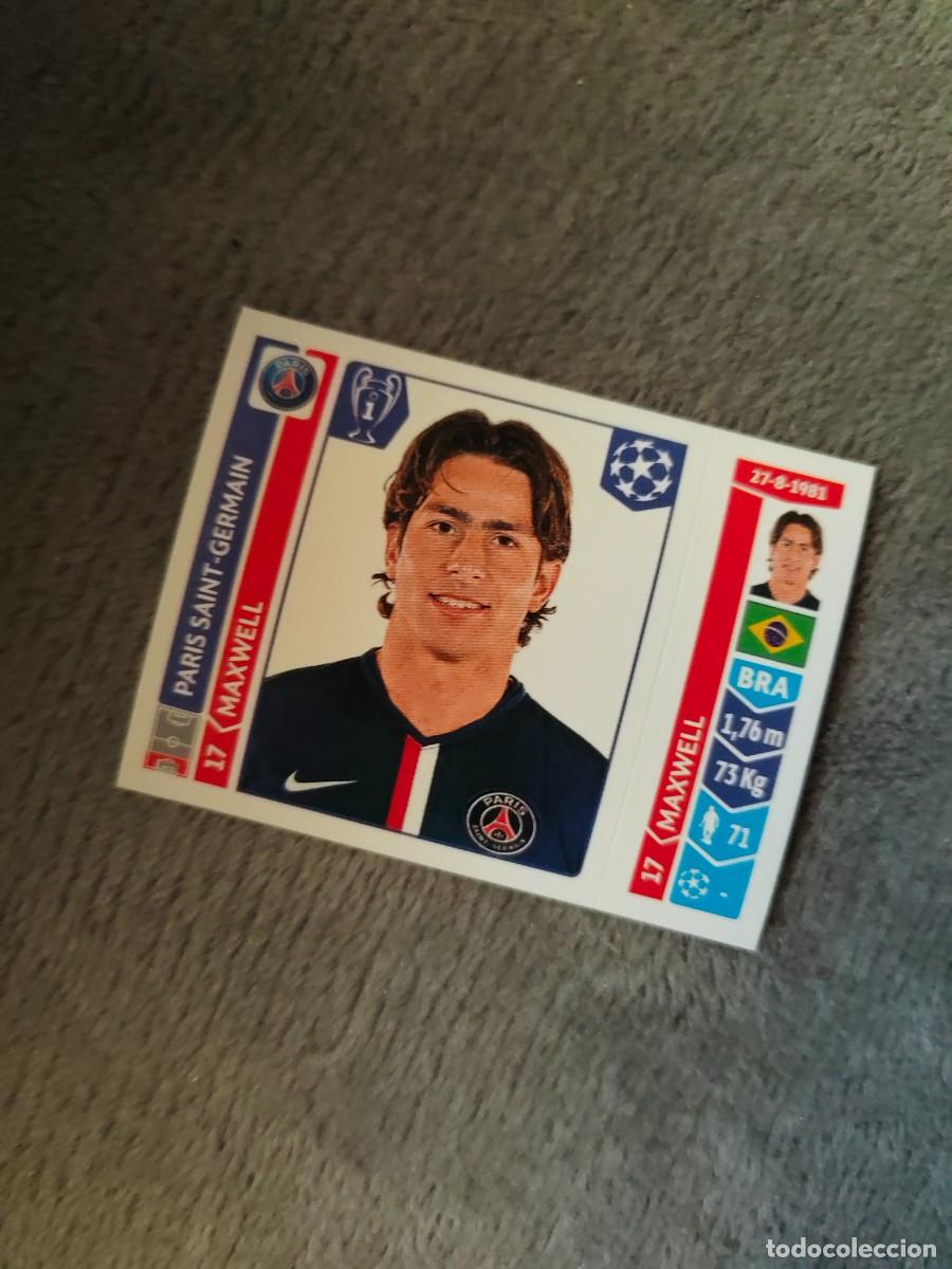 Cromos de f&uacute;tbol: 448 CHAMPIONS LEAGUE 2014 15 MAXWELL PSG PARIS SAINT-GERMAIN STICKER PANINI 14 2015 UCL AAM