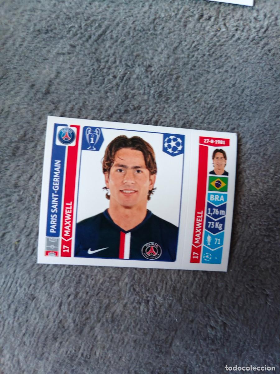 Cromos de f&uacute;tbol: 448 CHAMPIONS LEAGUE 2014 15 MAXWELL PSG PARIS SAINT-GERMAIN STICKER PANINI 14 2015 UCL AAM