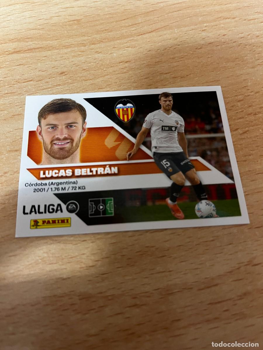 Cromos de f&uacute;tbol: LIGA ESTE 2026 2027 26 27 PANINI N&ordm; 20 B 20B LUCAS BELTRAN VALENCIA