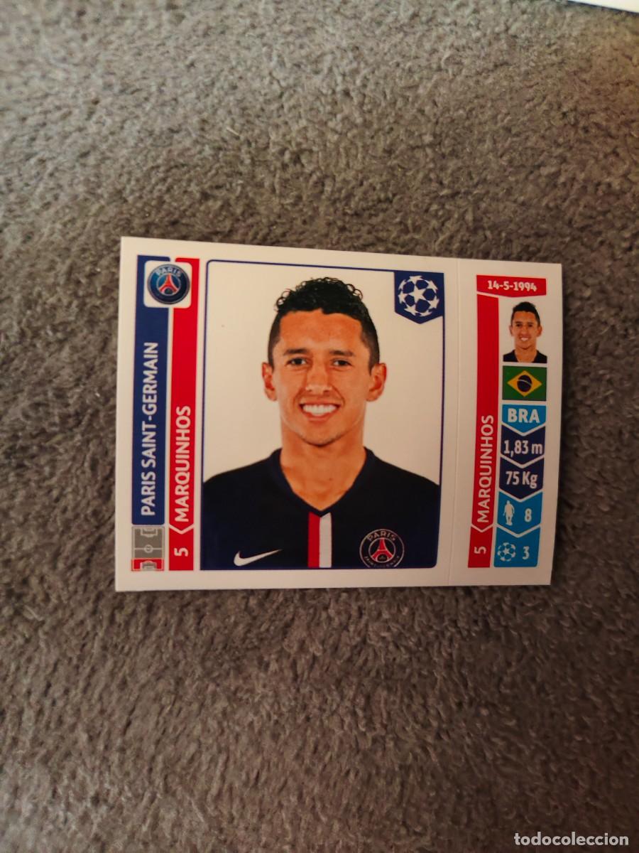 Cromos de f&uacute;tbol: 449 CHAMPIONS LEAGUE 2014 15 MARQUINHOS PSG PARIS SAINT-GERMAIN STICKER PANINI 14 2015 UCL AAM