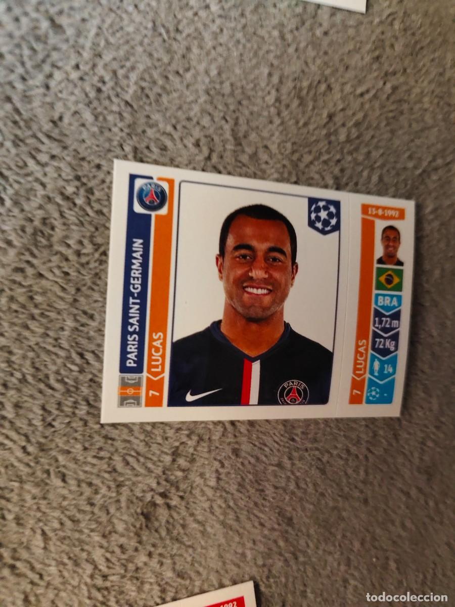 Cromos de f&uacute;tbol: 451 CHAMPIONS LEAGUE 2014 15 LUCAS MOURA PSG PARIS SAINT-GERMAIN STICKER PANINI 14 2015 UCL AAM