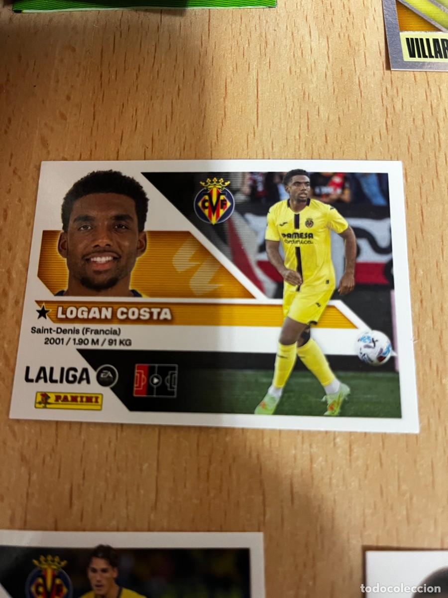 Cromos de f&uacute;tbol: LIGA ESTE 2026 2027 26 27 PANINI N&ordm; 6 B 6B LOGAN COSTA VILLARREAL