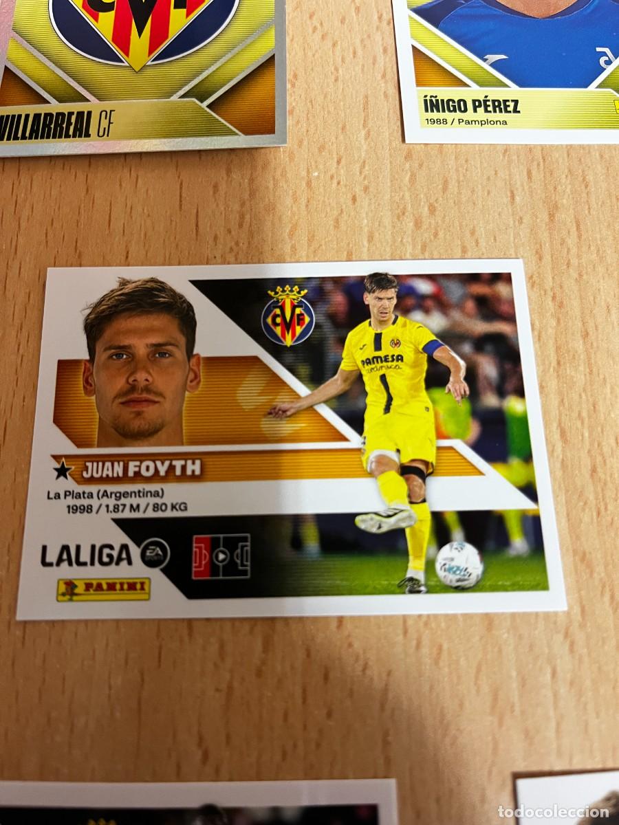 Cromos de f&uacute;tbol: LIGA ESTE 2026 2027 26 27 PANINI N&ordm; 7 A 7A FOYTH VILLARREAL