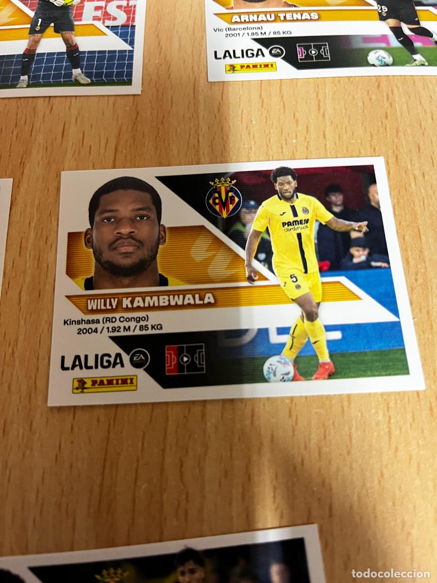 Cromos de f&uacute;tbol: LIGA ESTE 2026 2027 26 27 PANINI N&ordm; 8 A 8A KAMBWALA VILLARREAL