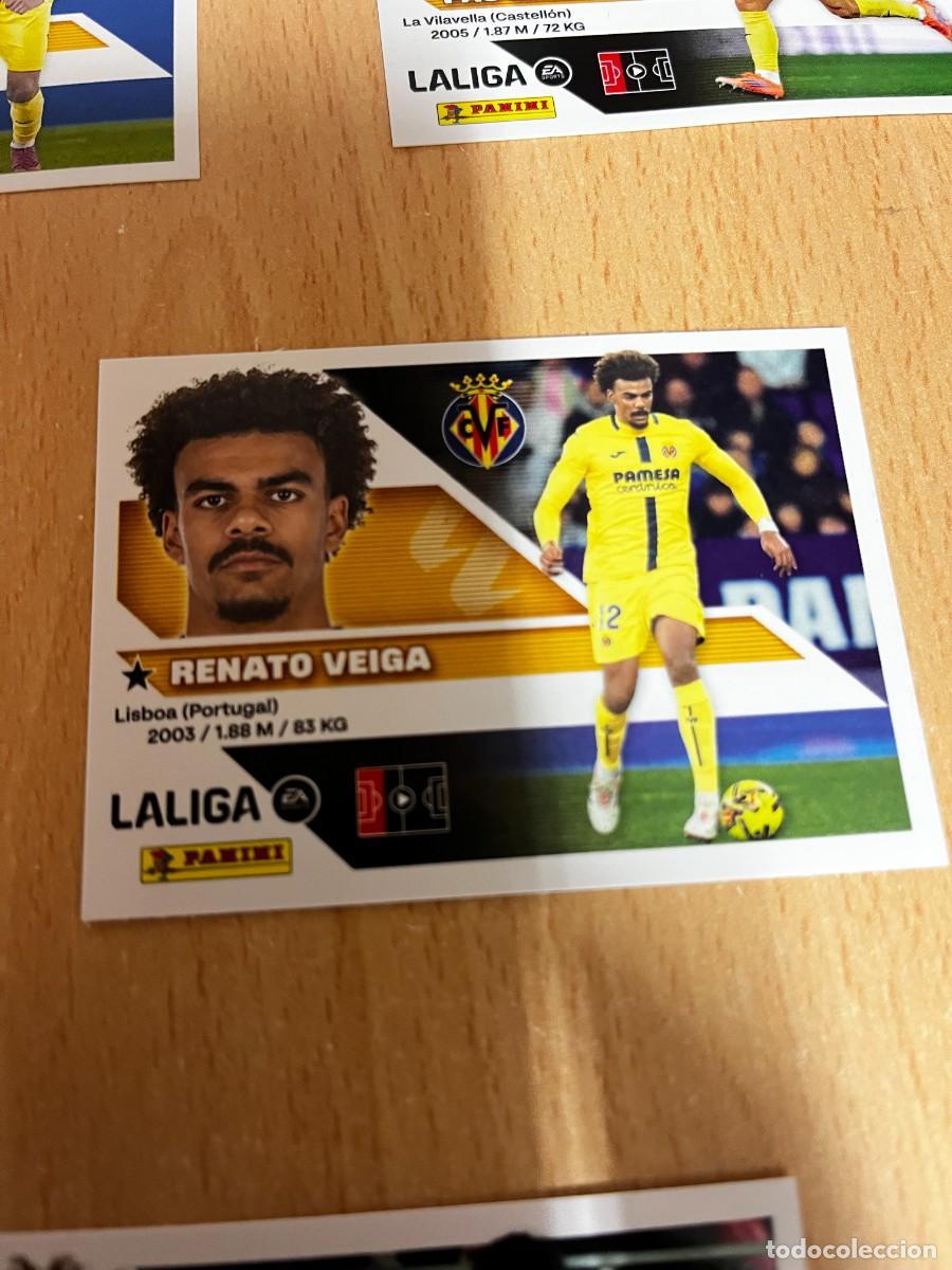 Cromos de f&uacute;tbol: LIGA ESTE 2026 2027 26 27 PANINI N&ordm; 9 RENATO VEIGA VILLARREAL