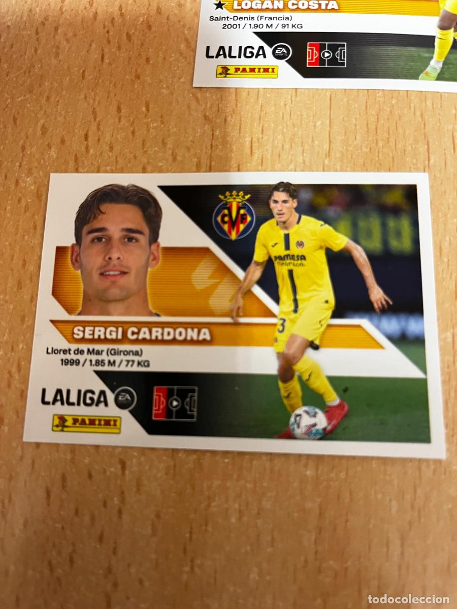 Cromos de f&uacute;tbol: LIGA ESTE 2026 2027 26 27 PANINI N&ordm; 10 SERGI CARDONA VILLARREAL