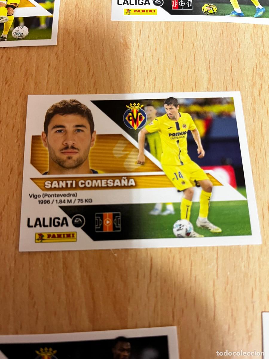 Cromos de f&uacute;tbol: LIGA ESTE 2026 2027 26 27 PANINI N&ordm; 12 SANTI COMESA&Ntilde;A VILLARREAL
