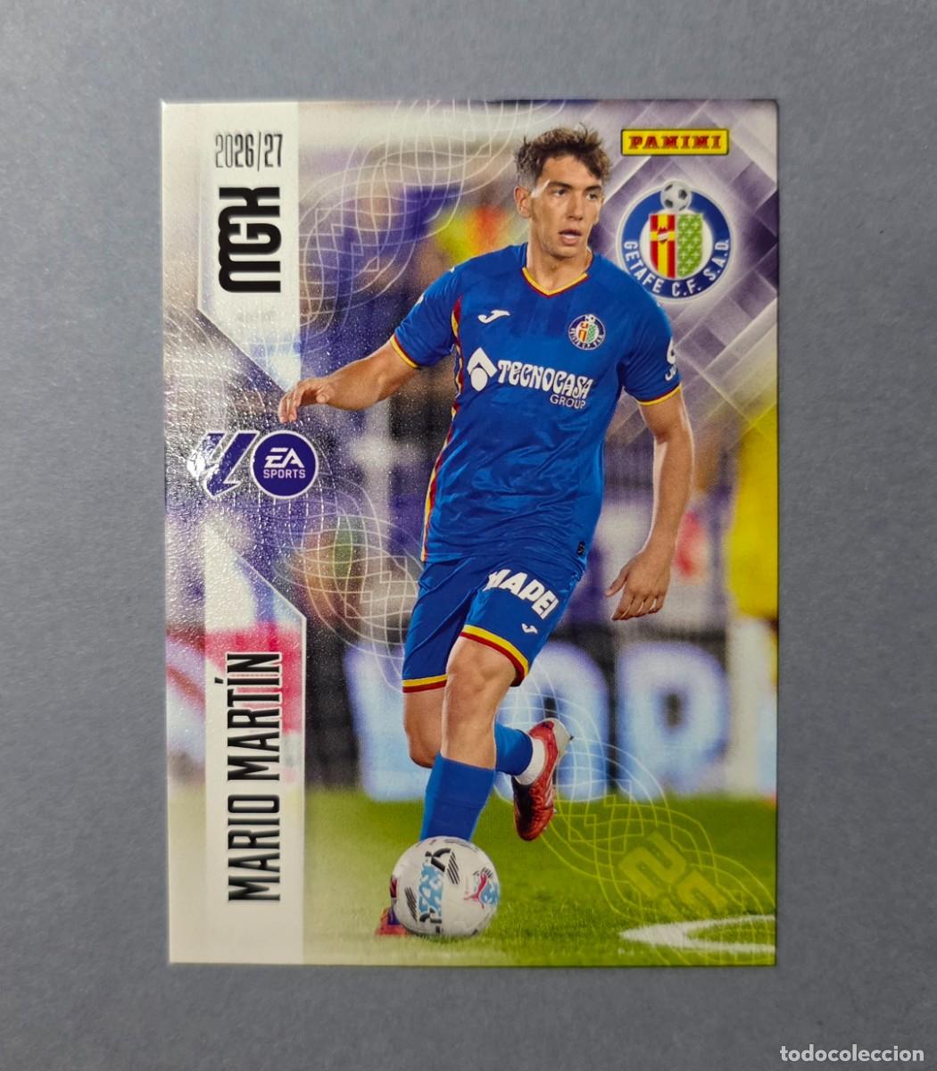 Football Stickers: 190 MARIO MART&Iacute;N - GETAFE - MEGACRACKS 2026-27 - MGK 26/27 (NUEVO)