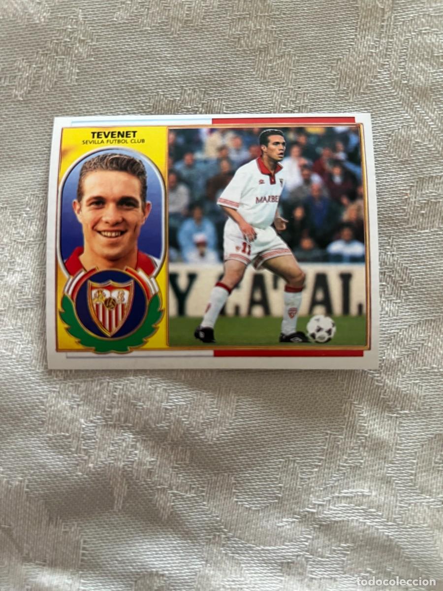 Football Stickers: TEVENET SEVILLA SIN PEGAR EDICIONES ESTE 1996-97
