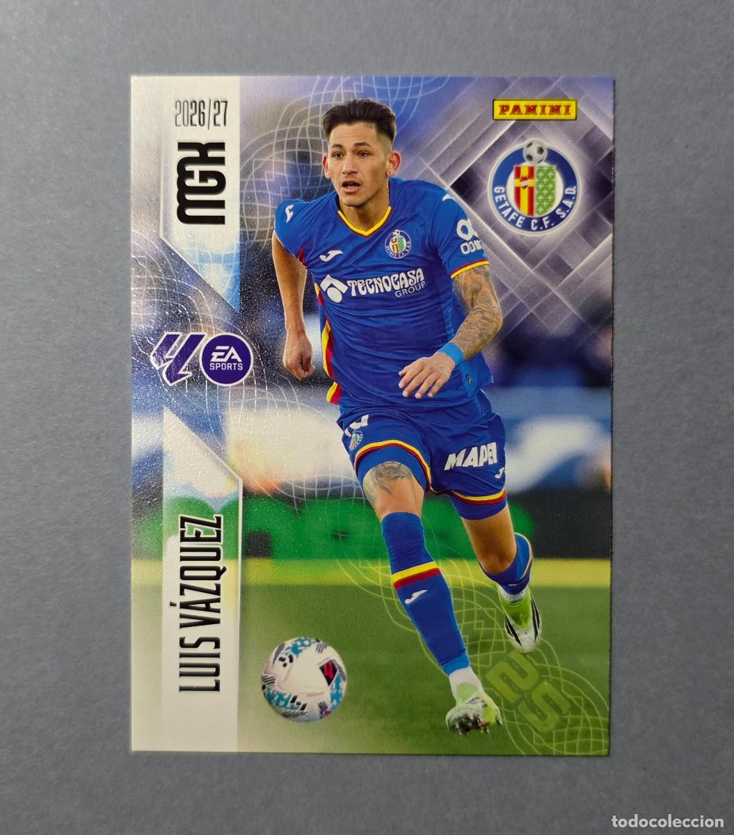 Football Stickers: 196 LUIS V&Aacute;ZQUEZ - GETAFE - MEGACRACKS 2026-27 - MGK 26/27 (NUEVO)