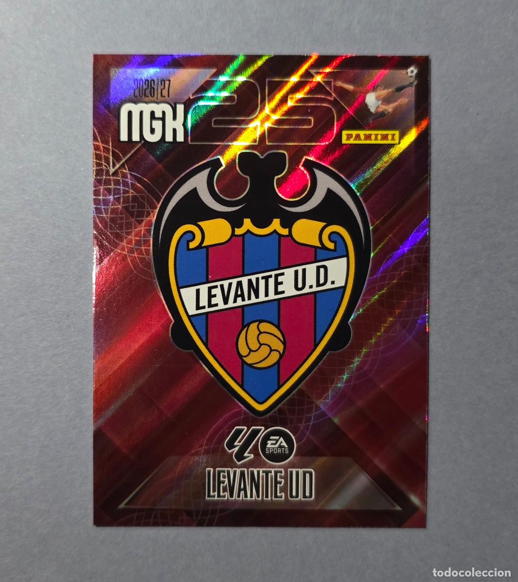 Cromos de f&uacute;tbol: 199 ESCUDO - LEVANTE - MEGACRACKS 2026-27 - MGK 26/27 (NUEVO)