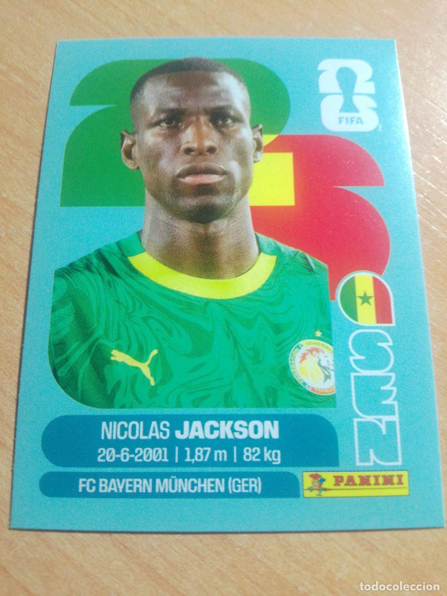 Cromos de f&uacute;tbol: JACKSON SENEGAL SEN 19 MUNDIAL FIFA WORLD CUP 2026 26 PANINI STICKERS NUEVO