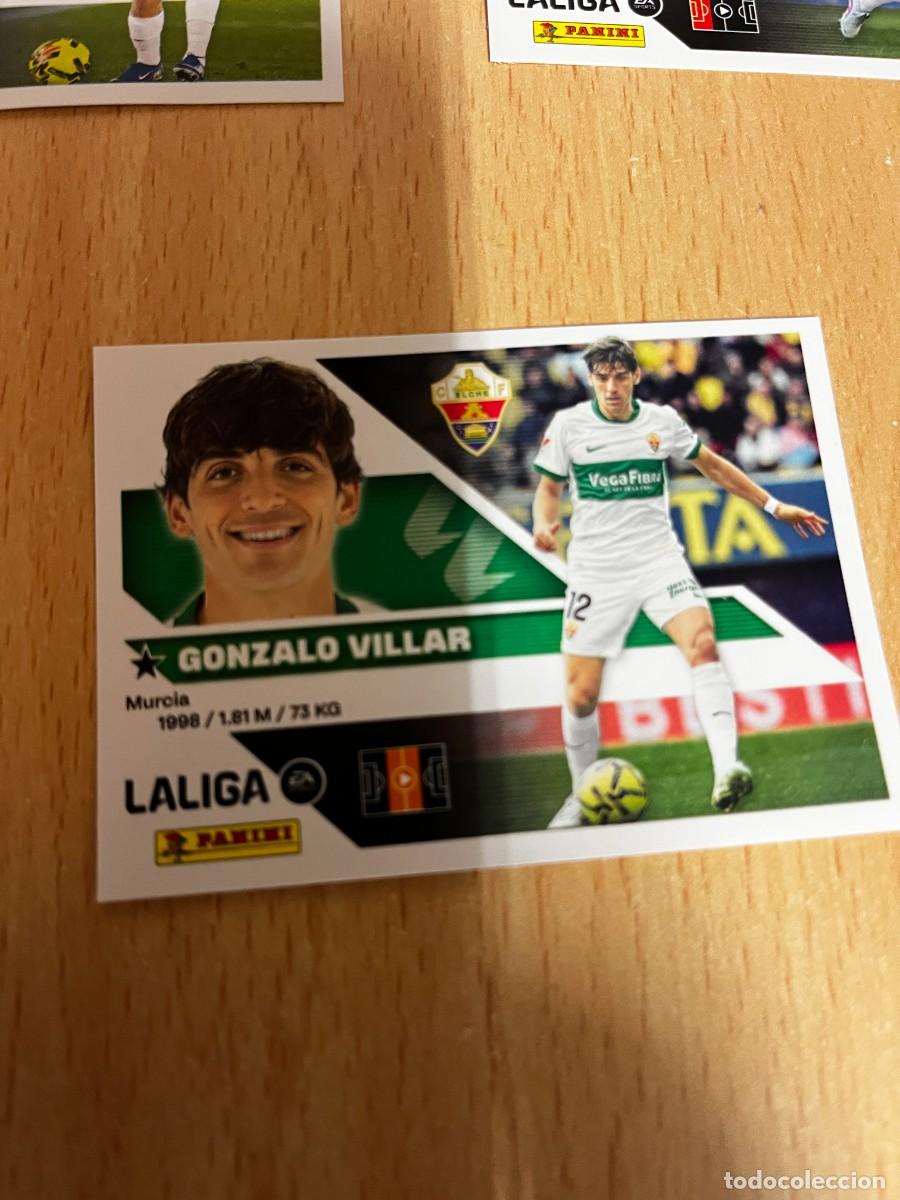Cromos de f&uacute;tbol: LIGA ESTE 2026 2027 26 27 PANINI N&ordm; 12 GONZALO VILLAR ELCHE
