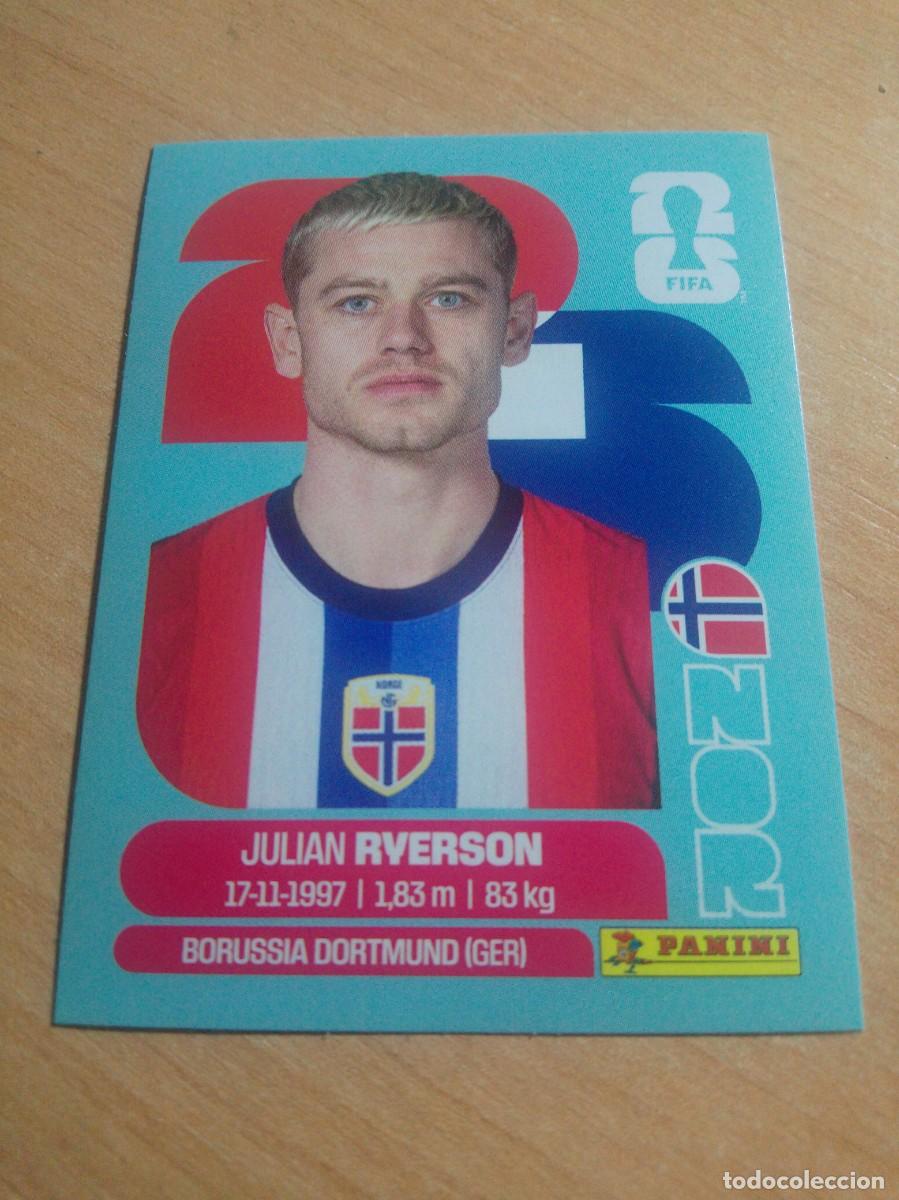 Cromos de f&uacute;tbol: RYERSON NORUEGA NOR 3 MUNDIAL FIFA WORLD CUP 2026 26 PANINI STICKERS NUEVO