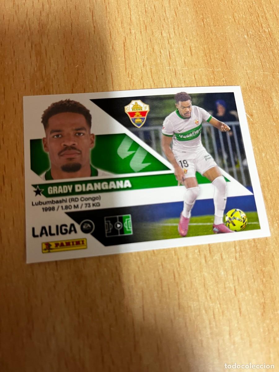 Cartes &agrave; collectionner de Football: LIGA ESTE 2026 2027 26 27 PANINI N&ordm; 19 DIANGANA ELCHE