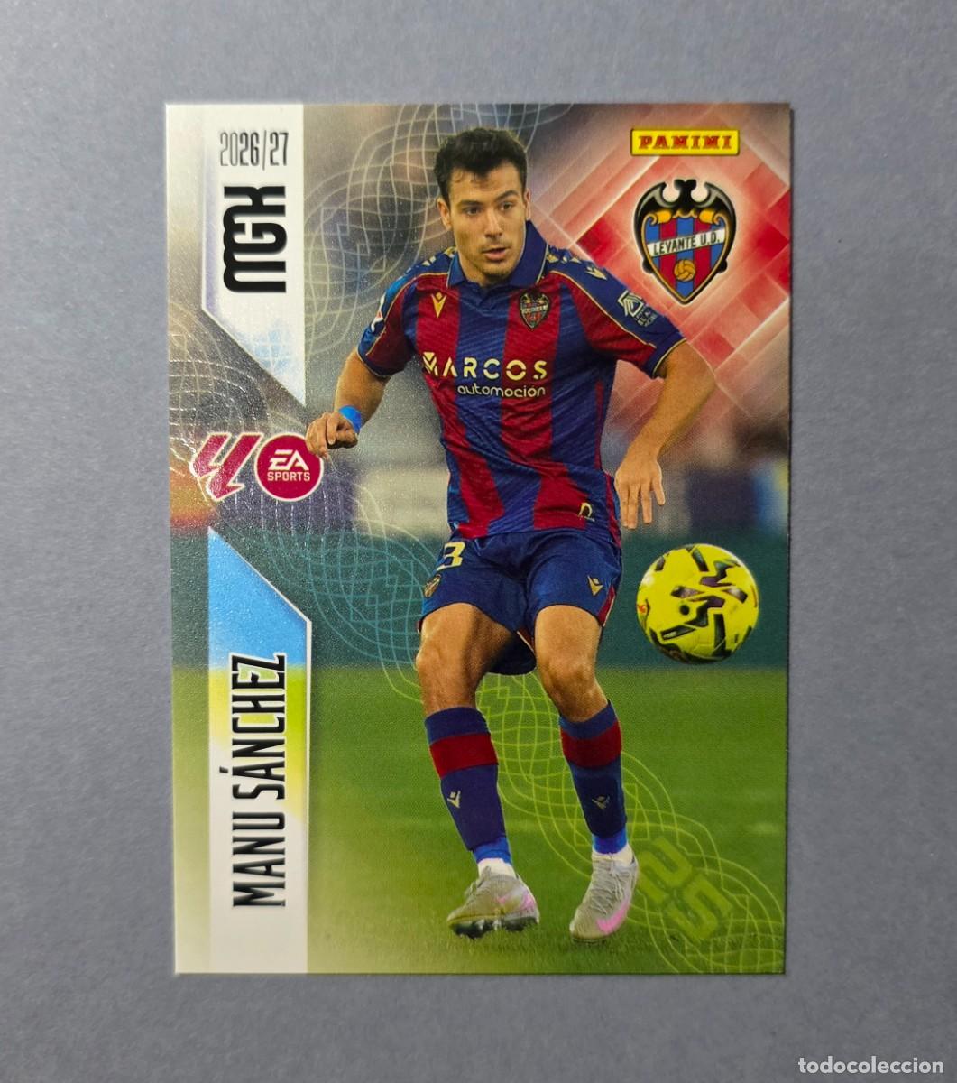 Cartes &agrave; collectionner de Football: 206 MANU S&Aacute;NCHEZ - LEVANTE - MEGACRACKS 2026-27 - MGK 26/27 (NUEVO)