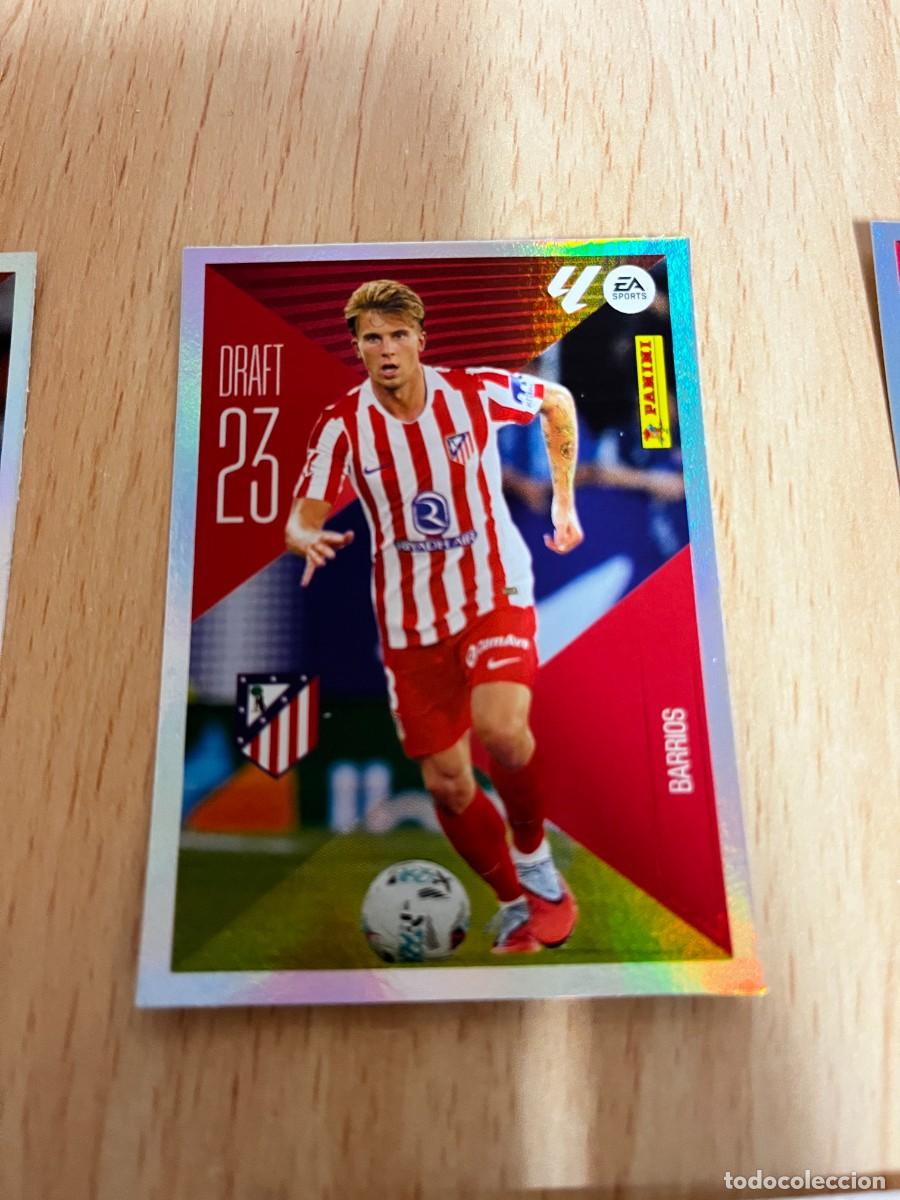 Cartes &agrave; collectionner de Football: LIGA ESTE 2026 2027 26 27 PANINI N&ordm; 3 BARRIOS ATLETICO MADRID DRAFT 23